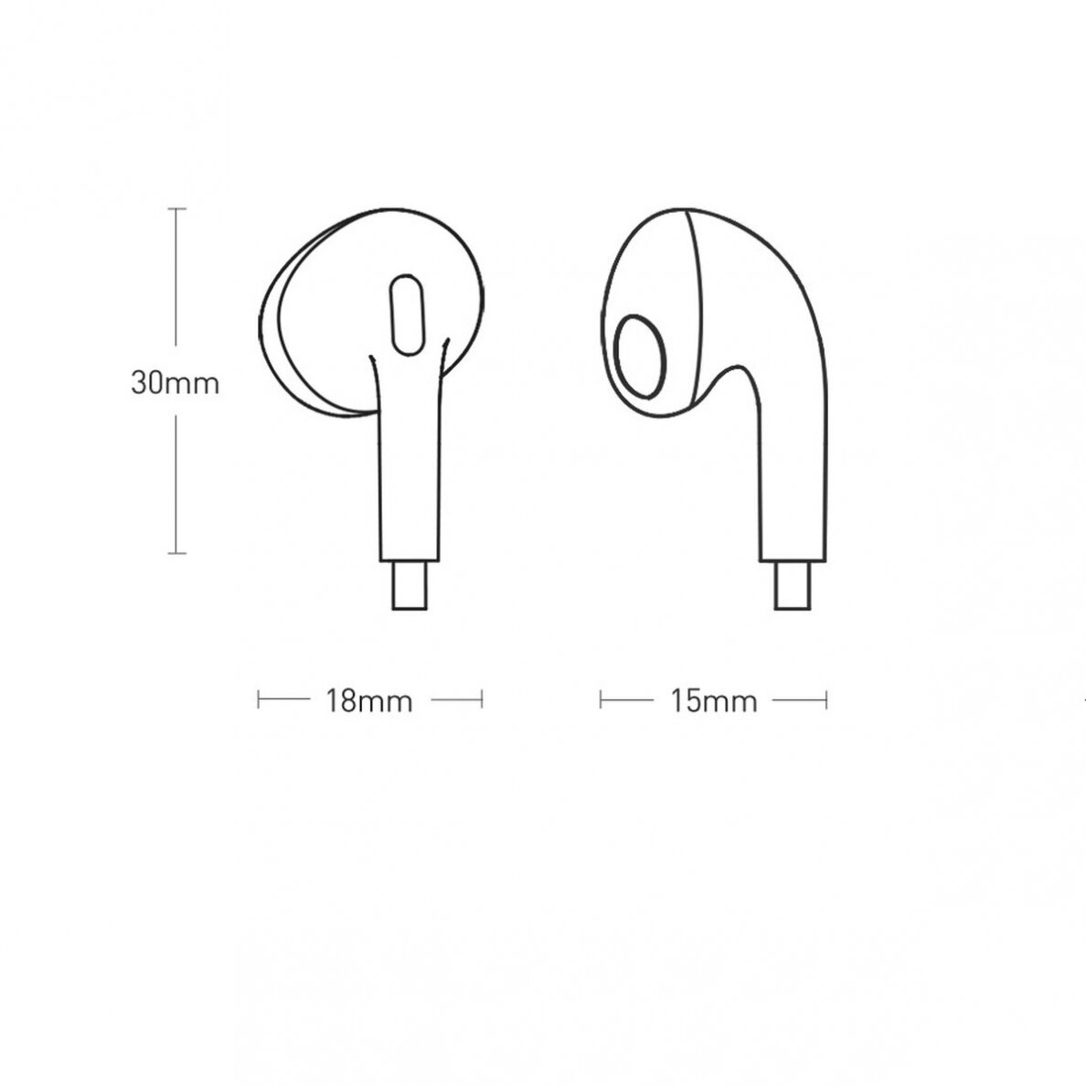 Ausinės Baseus Encok H17 3.5mm minijack wired baltos (NGCR020002) 14