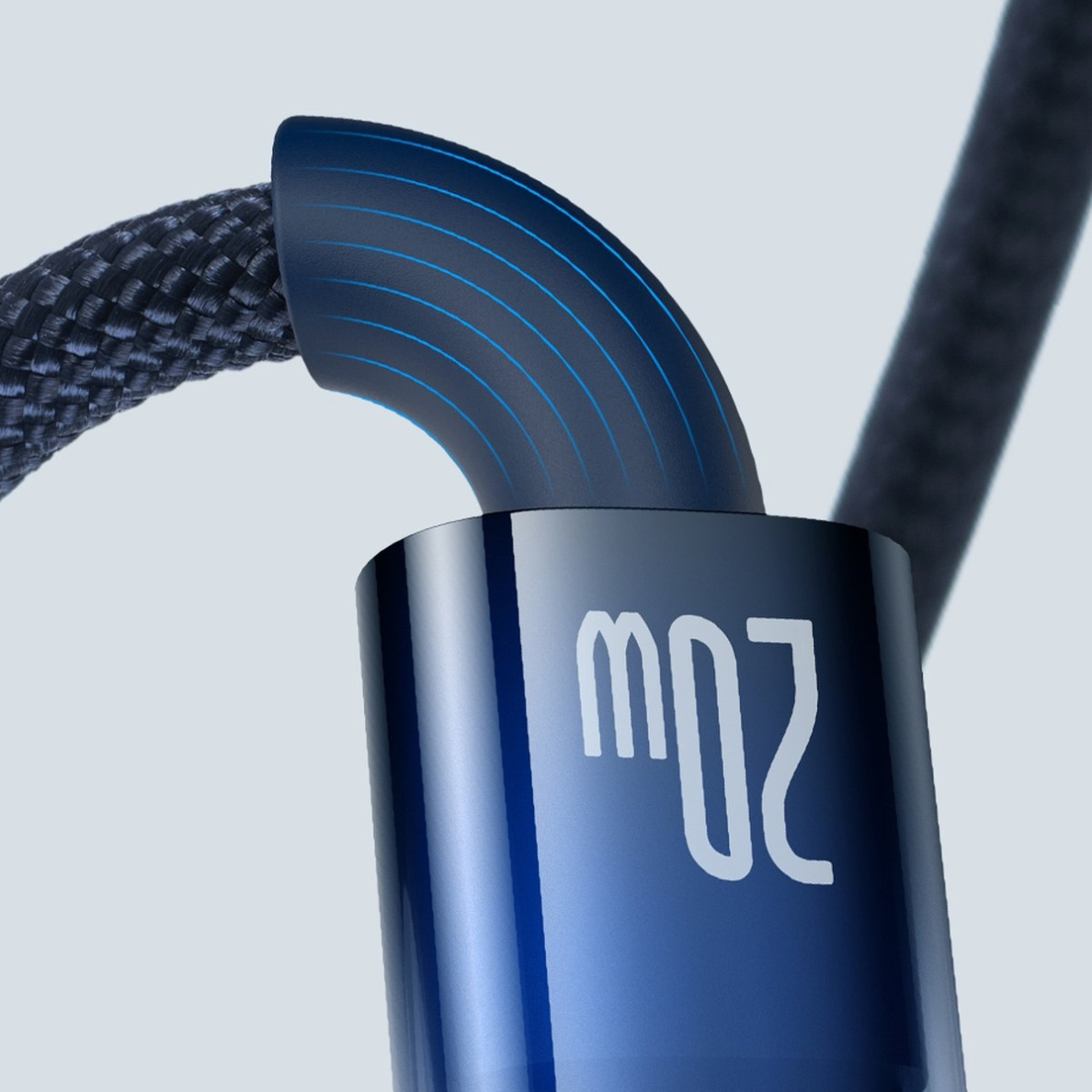 Baseus Explorer Series cable USB Type C - Lightning 20W 1m Mėlynas (CATS000003) 17 Baseus Explorer Series cable USB Type C - Lightning 20W 1m Mėlynas (CATS000003) 17