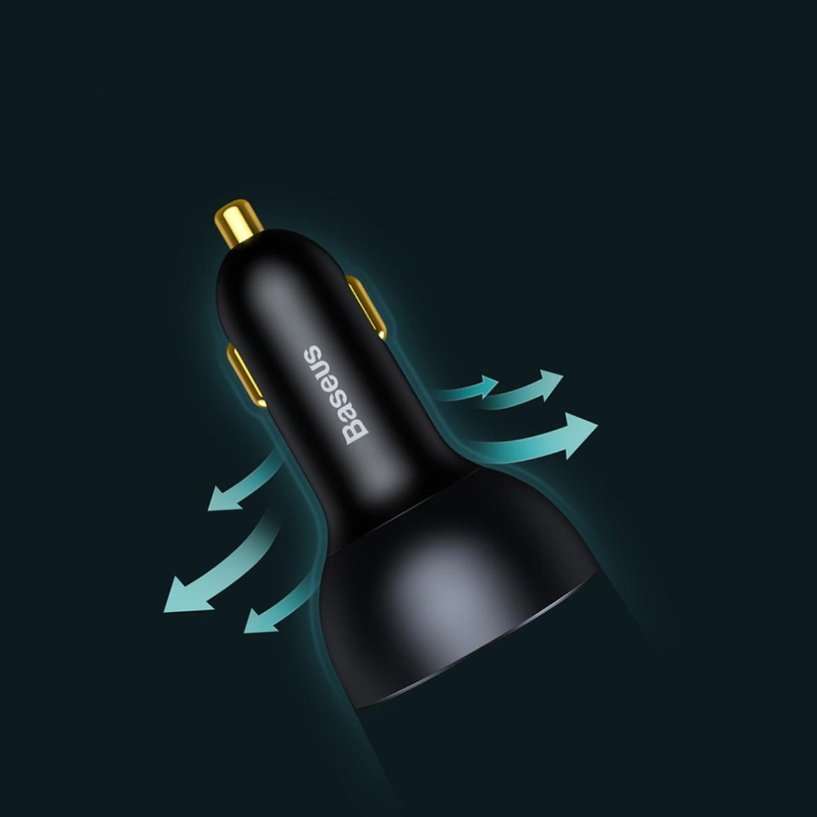 Baseus fast USB / USB car charger Type C 160W PPS Quick Charge 5 PD Pilkas (TZCCZM-0G) 14 Baseus fast USB / USB car charger Type C 160W PPS Quick Charge 5 PD Pilkas (TZCCZM-0G) 14