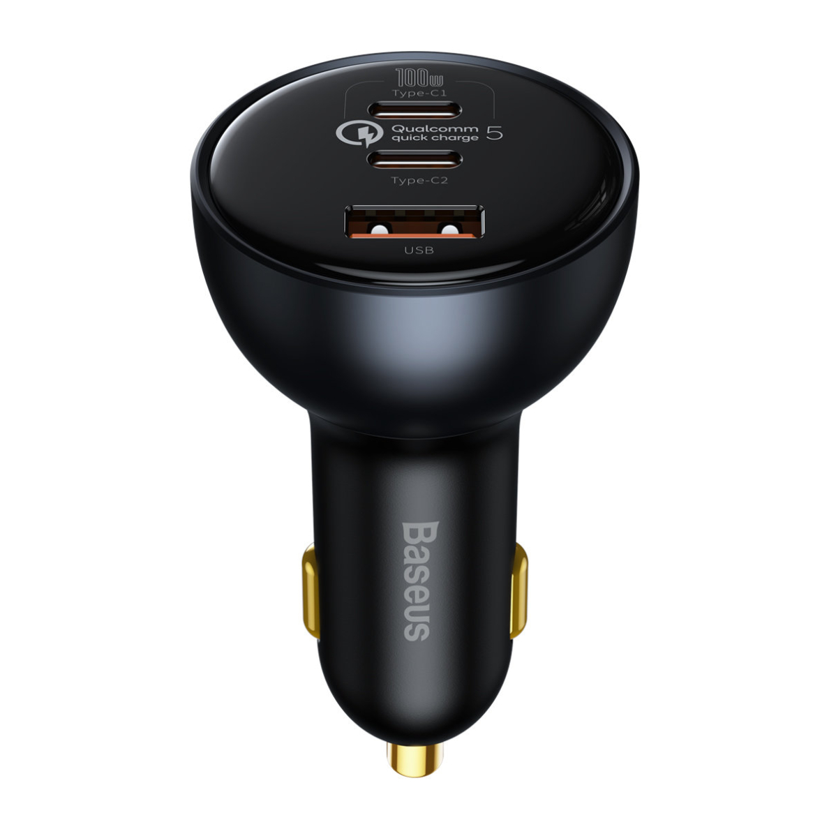 Baseus fast USB / USB car charger Type C 160W PPS Quick Charge 5 PD Pilkas (TZCCZM-0G) Baseus fast USB / USB car charger Type C 160W PPS Quick Charge 5 PD Pilkas (TZCCZM-0G)