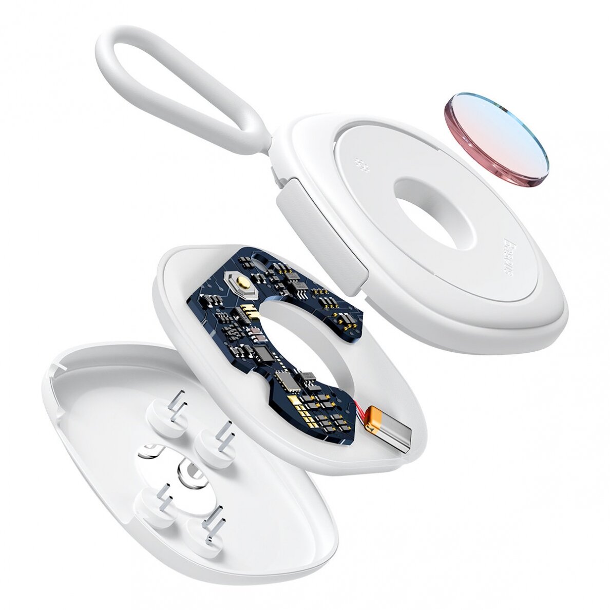 Baseus Heyo Camera Detector Baltas(With Simple charging cable USB to Type-C 0.3m Baltas) 8 Baseus Heyo Camera Detector Baltas(With Simple charging cable USB to Type-C 0.3m Baltas) 8