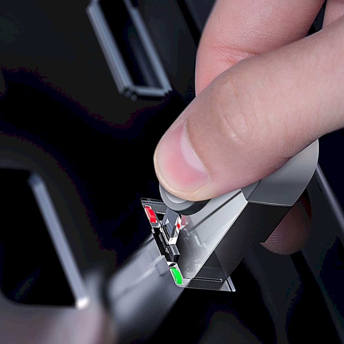 Baseus High Speed plokščias Ethernet CAT6 RJ45 tinklo kabelis 1 m – juodas 10 Baseus High Speed plokščias Ethernet CAT6 RJ45 tinklo kabelis 1 m – juodas 10