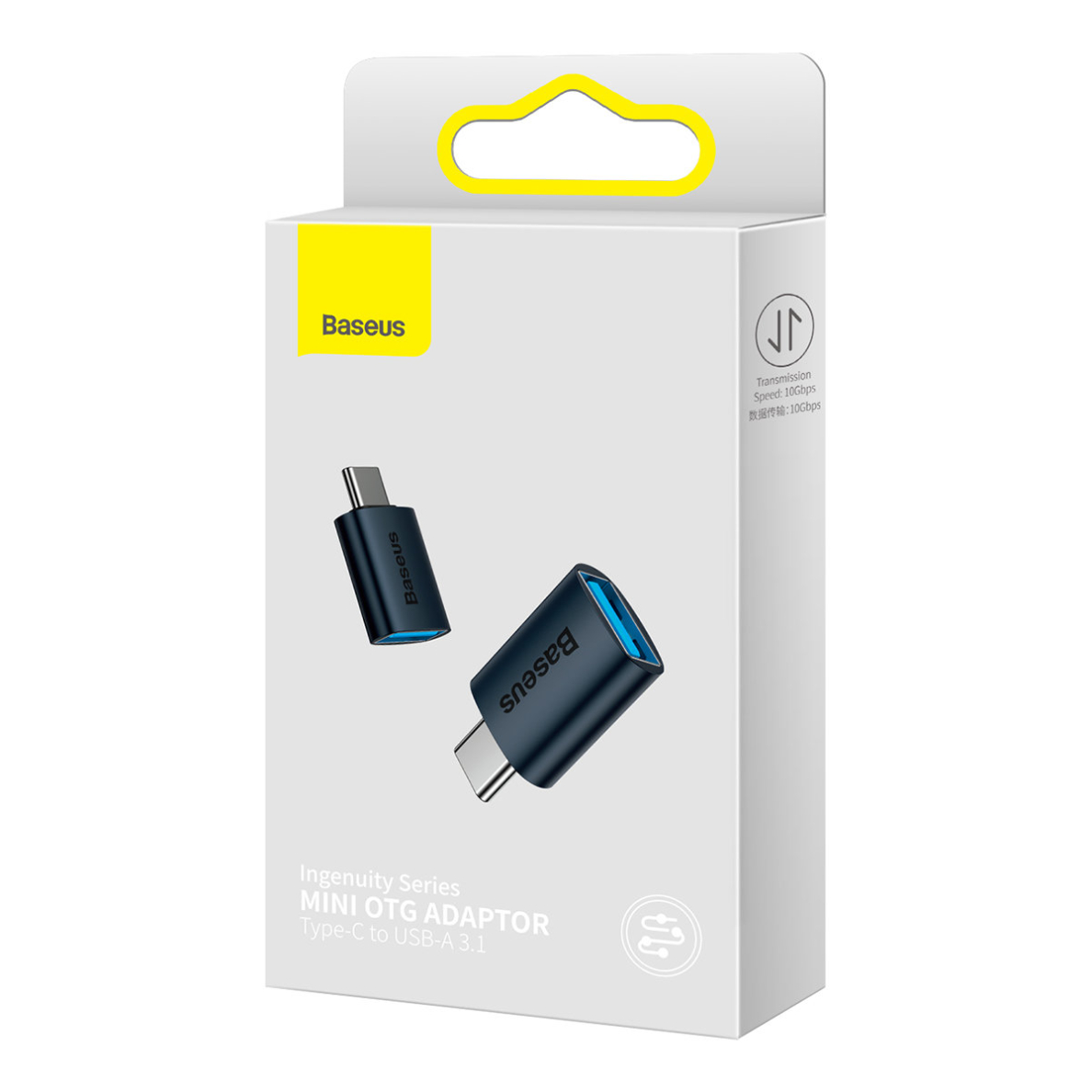 Baseus Ingenuity Series Mini OTG Adaptor Type-C to USB-A 3.1 Blue 4 Baseus Ingenuity Series Mini OTG Adaptor Type-C to USB-A 3.1 Blue 4