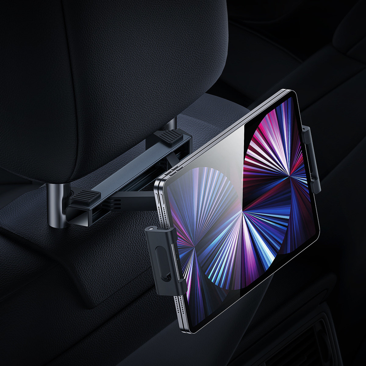 Laikiklis Baseus JoyRide Pro headrest/tablet Juodas 8 Laikiklis Baseus JoyRide Pro headrest/tablet Juodas 8