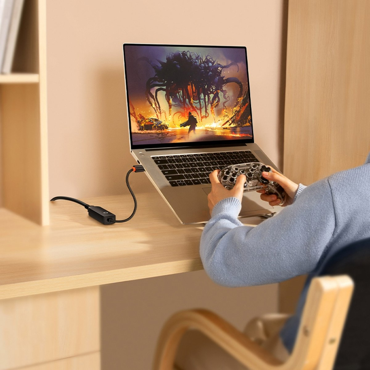 Baseus Lite Series Ethernet Adapter USB-A to RJ45 LAN Port (100Mbps) Black 11 Baseus Lite Series Ethernet Adapter USB-A to RJ45 LAN Port (100Mbps) Black 11