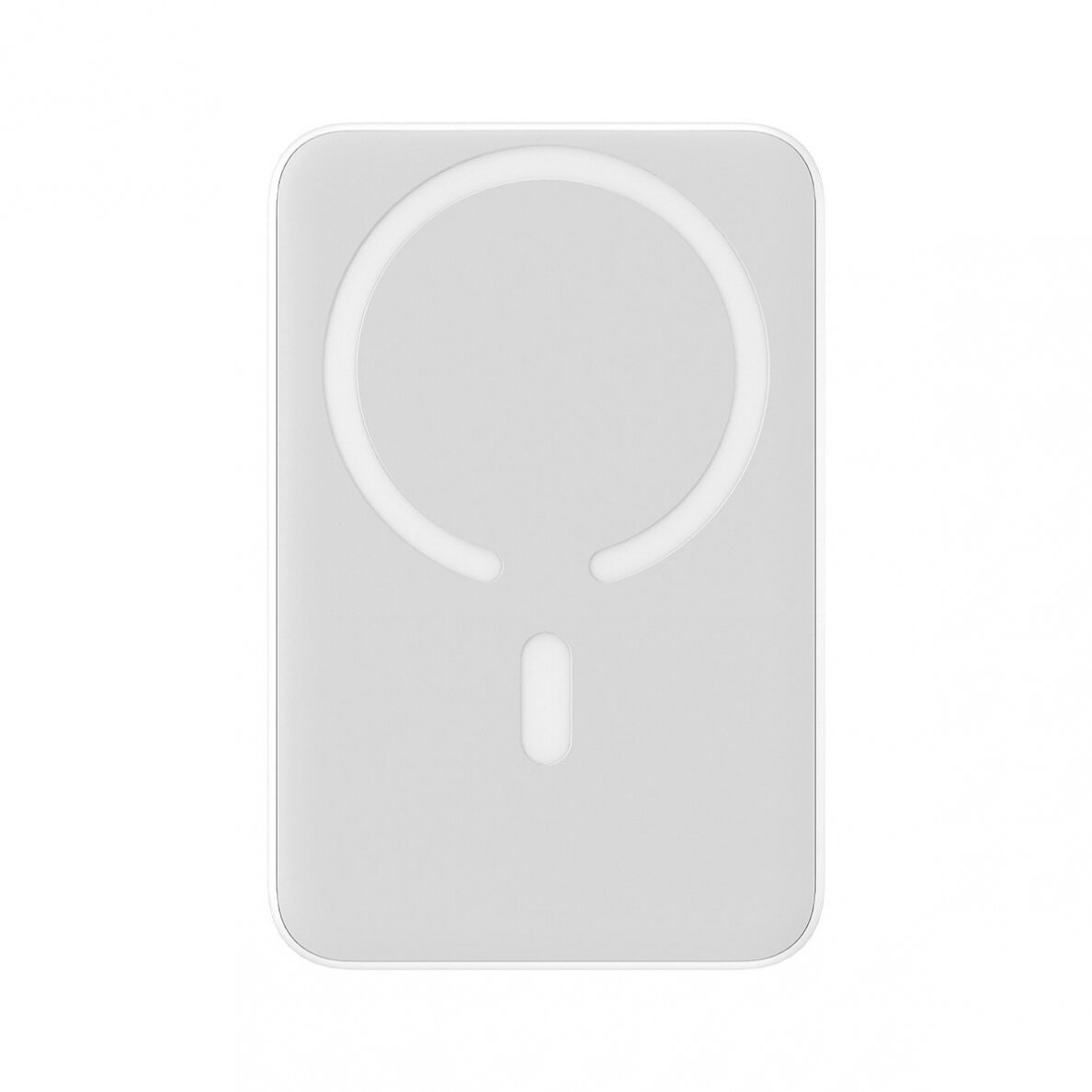 Baseus Magnetic Mini Power Bank with MagSafe 15W / PD Quick Charge QC 20W 10000mAh White (Overseas Edition) + Xiaobai Series USB-C Cable - USB-C 60W 3A 0.5m White 2