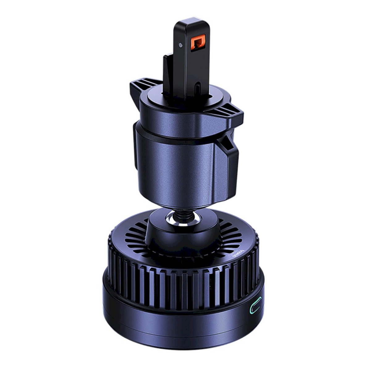 Baseus MagPro BS-CW04 automobilinis laikiklis su Qi2.0 15W belaidžiu įkrovikliu (grotelėms) – juodas 4