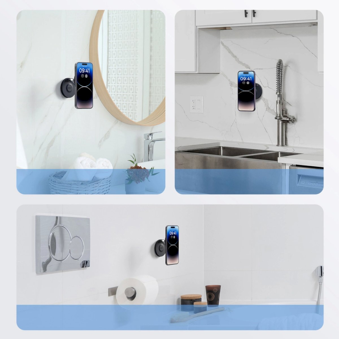 Baseus MagPro sulankstomas magnetinis telefono laikiklis – juodas 9 Baseus MagPro sulankstomas magnetinis telefono laikiklis – juodas 9