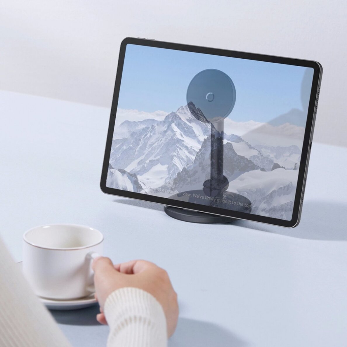 Baseus MagPro magnetic standing Laikiklisthe phone - Juodas 13 Baseus MagPro magnetic standing Laikiklisthe phone - Juodas 13