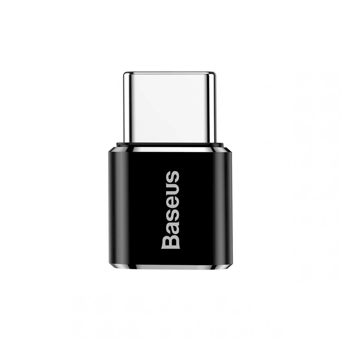 Baseus Mini Micro USB to USB-C adapter - Juodas 1 Baseus Mini Micro USB to USB-C adapter - Juodas 1