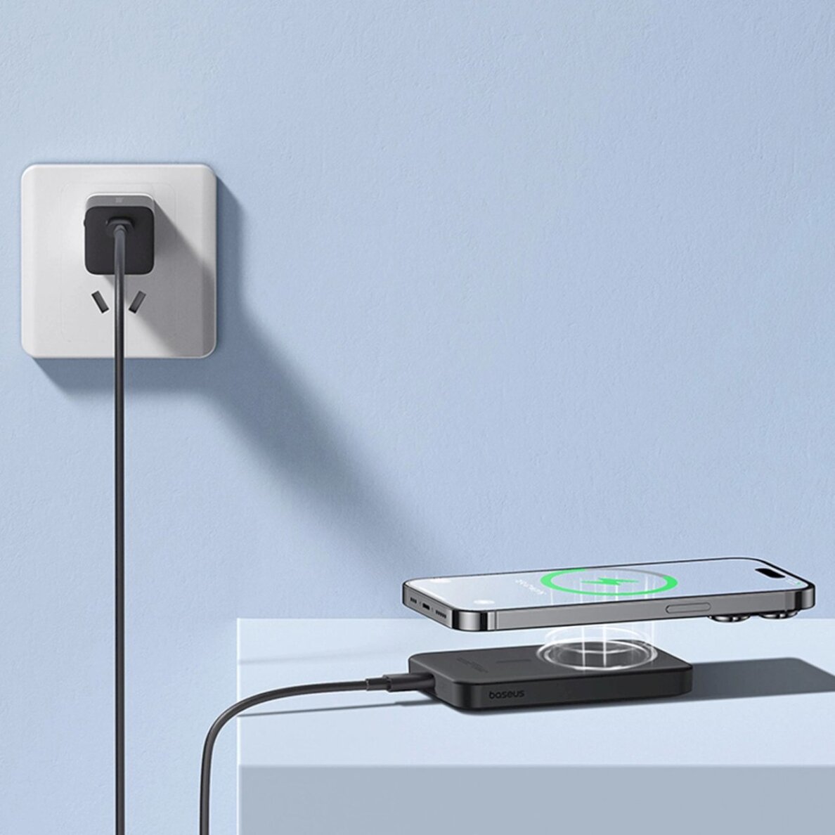 Išorinė baterija Baseus mini Power Bank 5000 mAh 20 W + USB-C kabelis (20 V/3 A) – juoda 12 Išorinė baterija Baseus mini Power Bank 5000 mAh 20 W + USB-C kabelis (20 V/3 A) – juoda 12