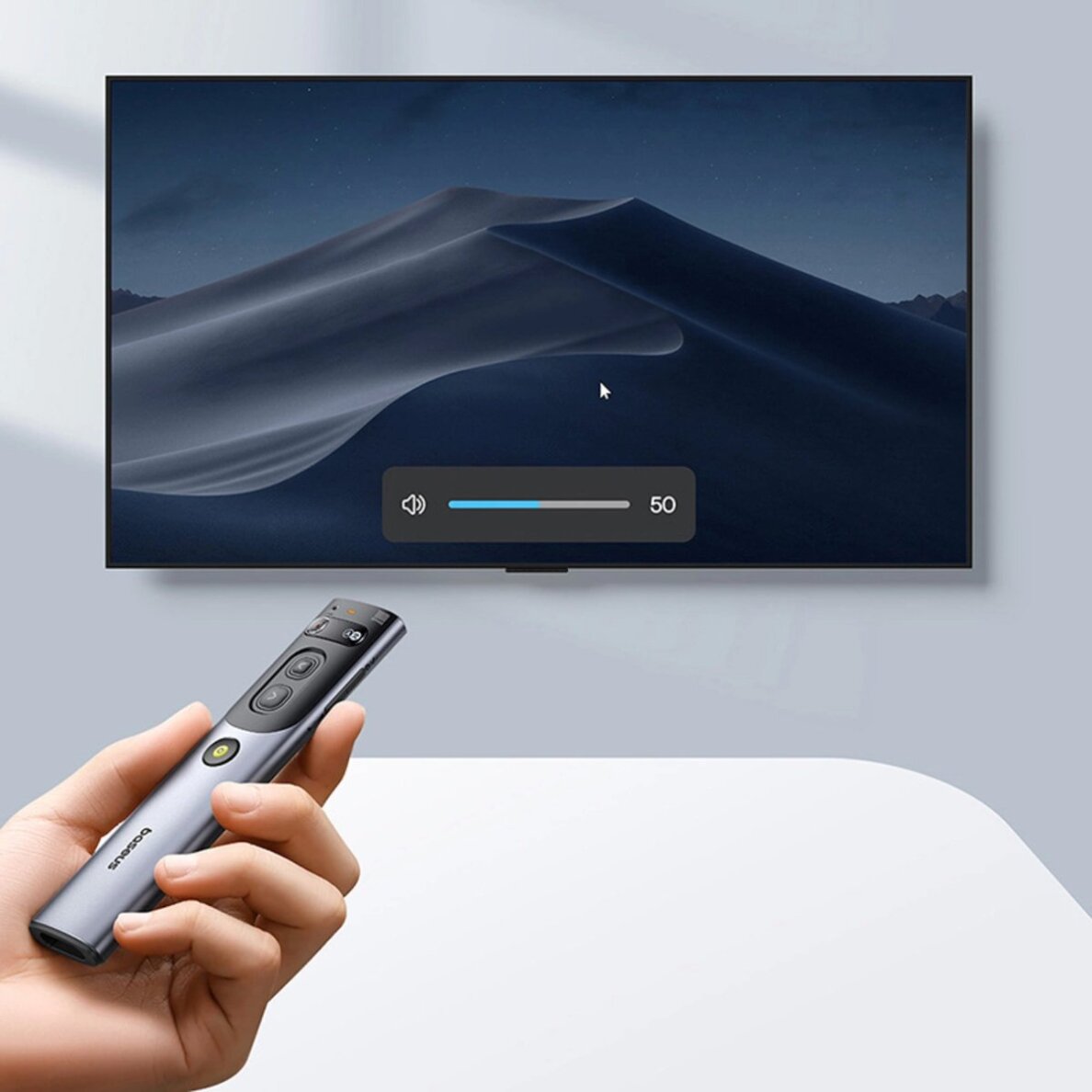 Lazerinis žymeklis Baseus Orange Dot su AI ir automatinio vertimo funkcija – pilkas (su baterija) 9 Lazerinis žymeklis Baseus Orange Dot su AI ir automatinio vertimo funkcija – pilkas (su baterija) 9