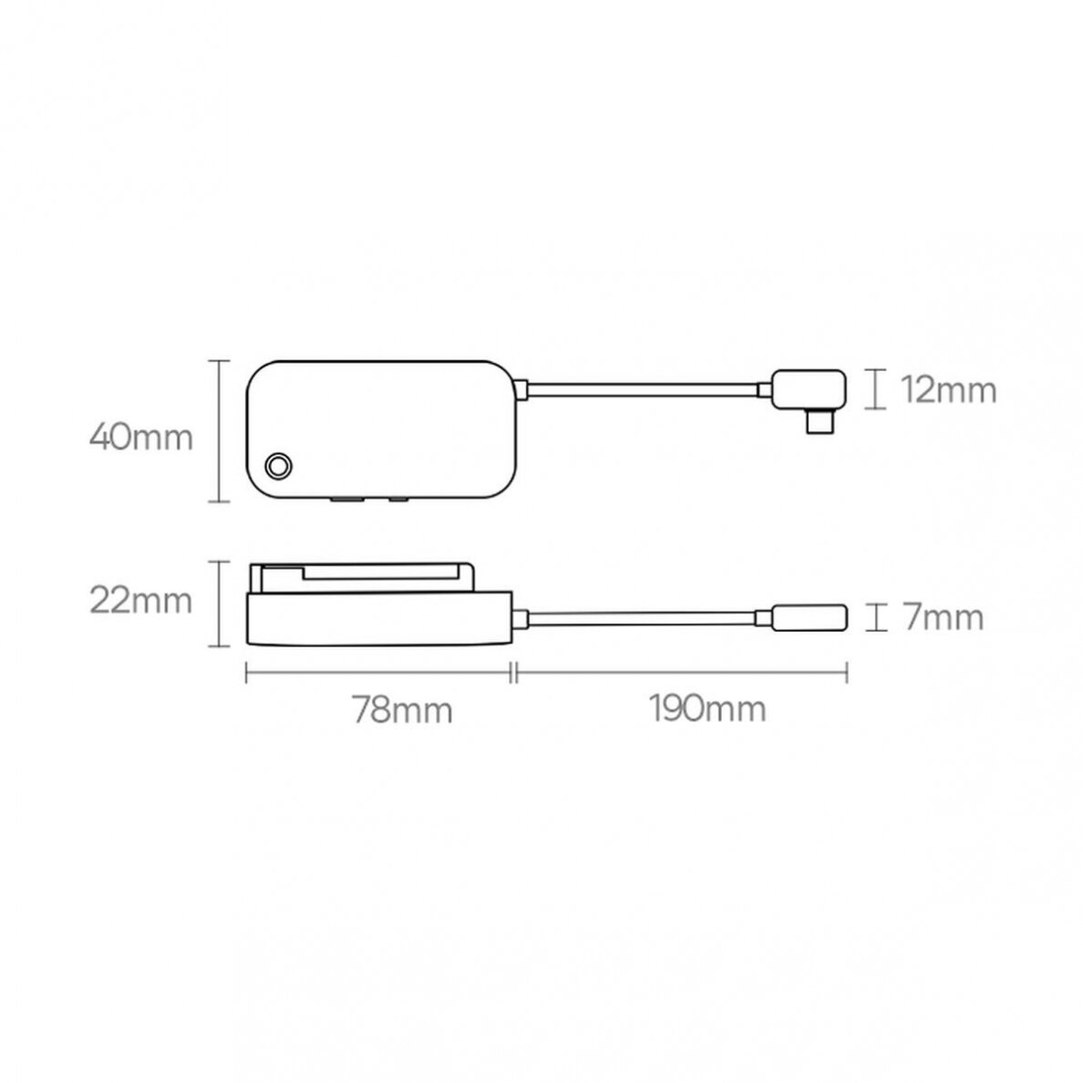Baseus PadJoy 6-Port Type-C HUB Adapter Dark Pilkas 12 Baseus PadJoy 6-Port Type-C HUB Adapter Dark Pilkas 12