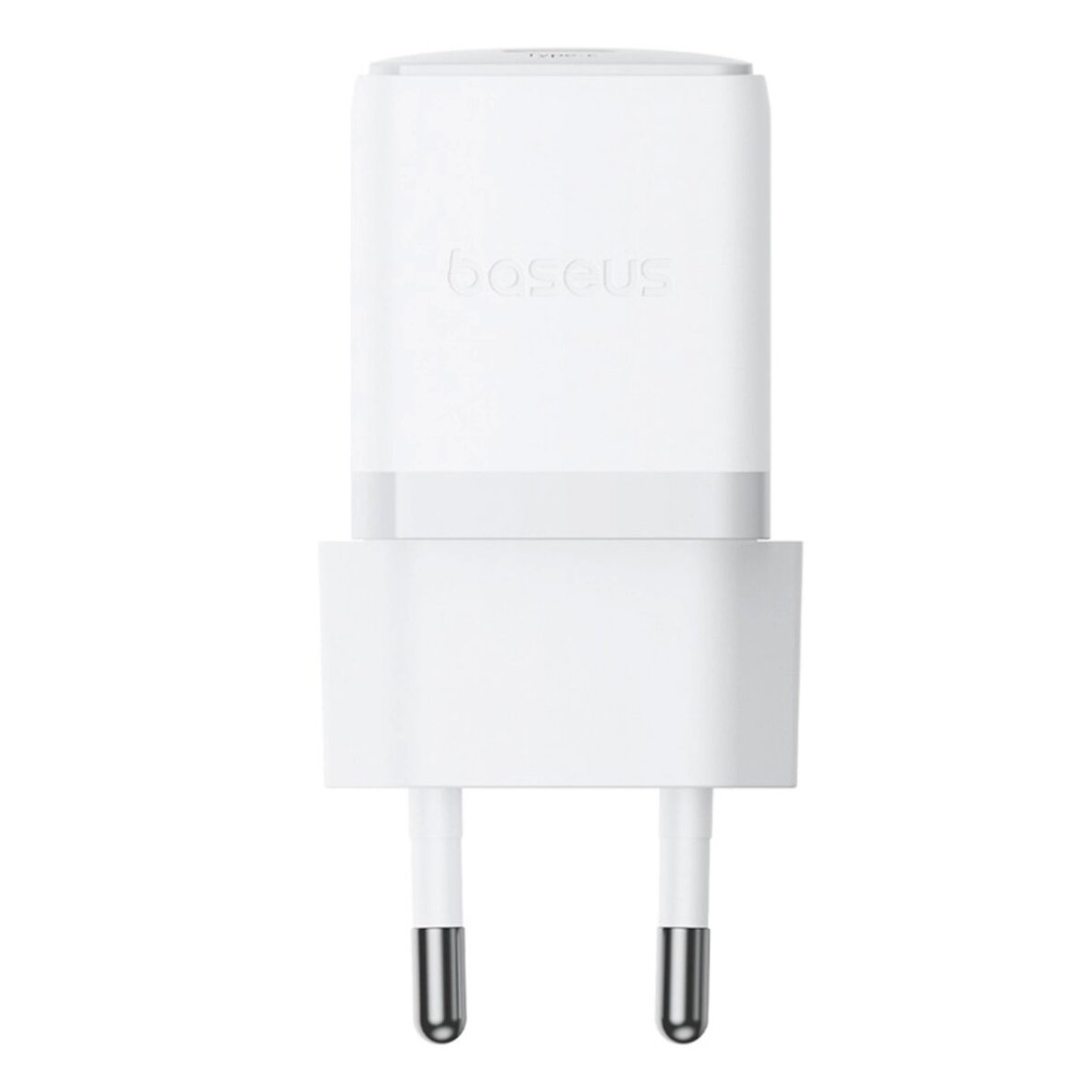 Sieninis įkroviklis Baseus Palm 1C 20 W su Baseus Mini White USB-C 60 W (20 V/3 A) 1 m kabeliu – baltas 1
