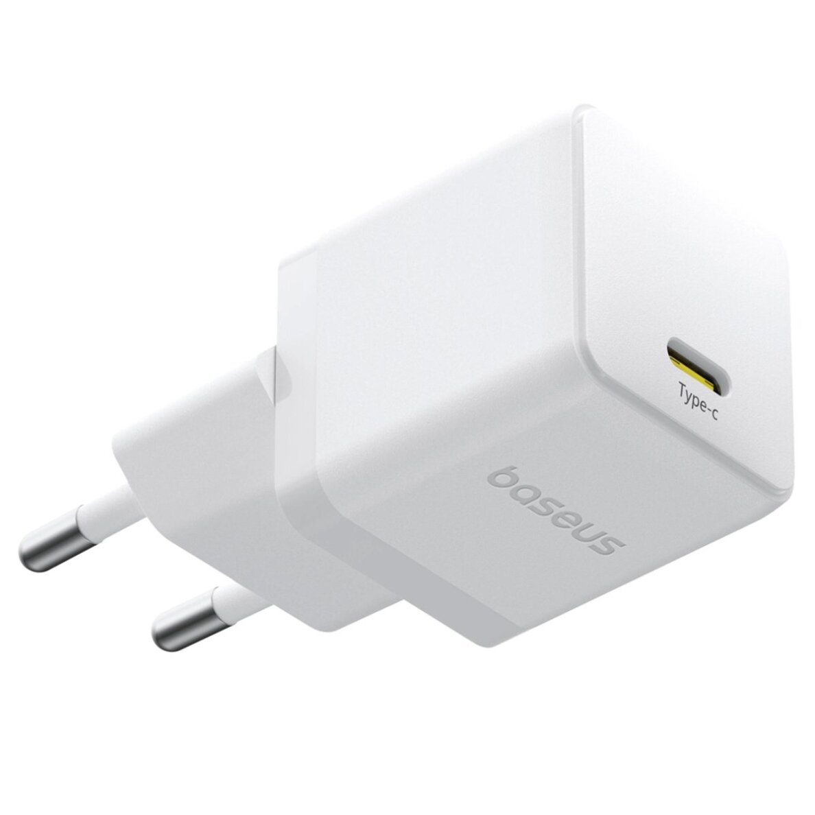 Sieninis įkroviklis Baseus Palm 20 W USB-C – baltas 1