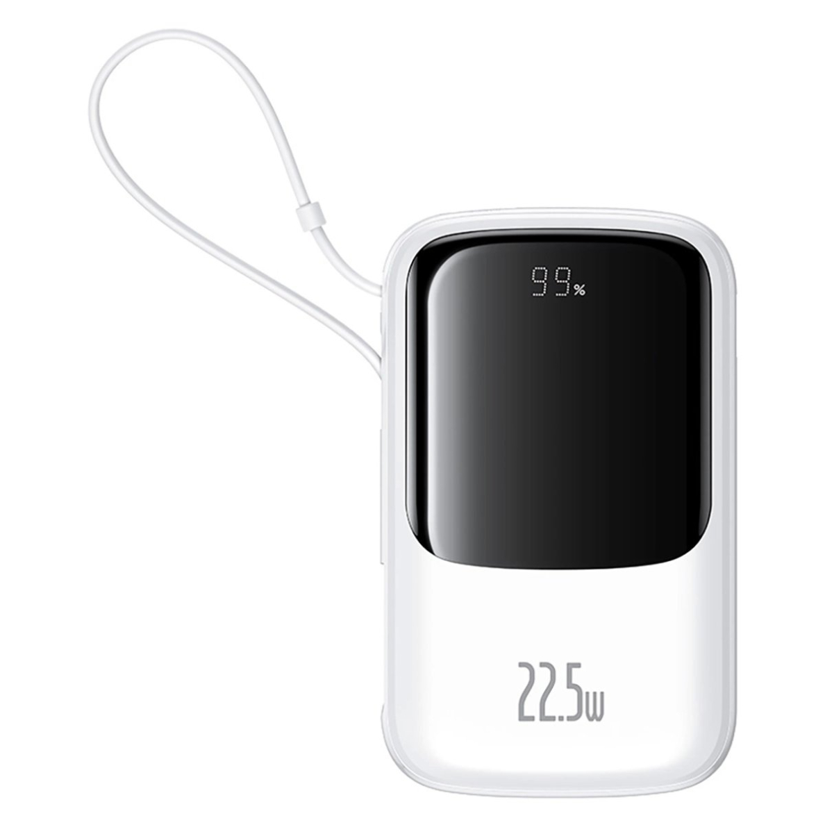 Baseus Qpow Pro+ Power Bank 22.5W 10000mAh USB-C – baltas