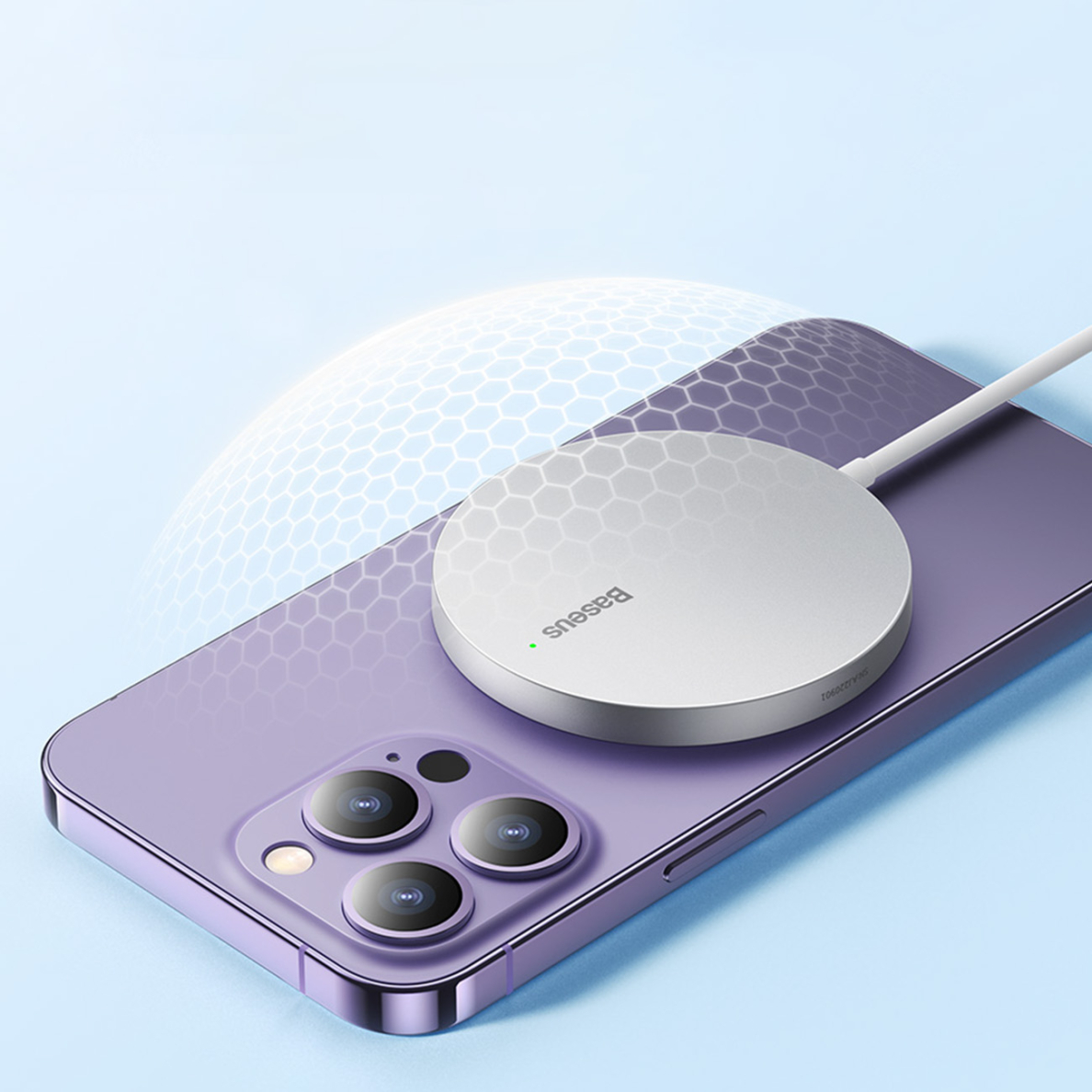 Baseus Simple Mini3 induction charger MagSafe 15W black 20 Baseus Simple Mini3 induction charger MagSafe 15W black 20