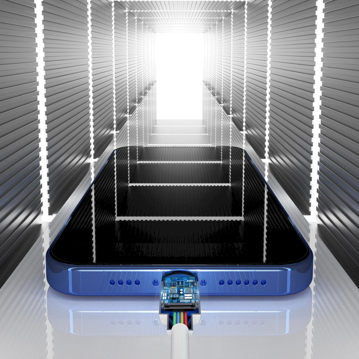 Baseus Simple Wisdom Lightning / USB-C kabelis 20W 1.5 m, 2 vnt. – baltas 16