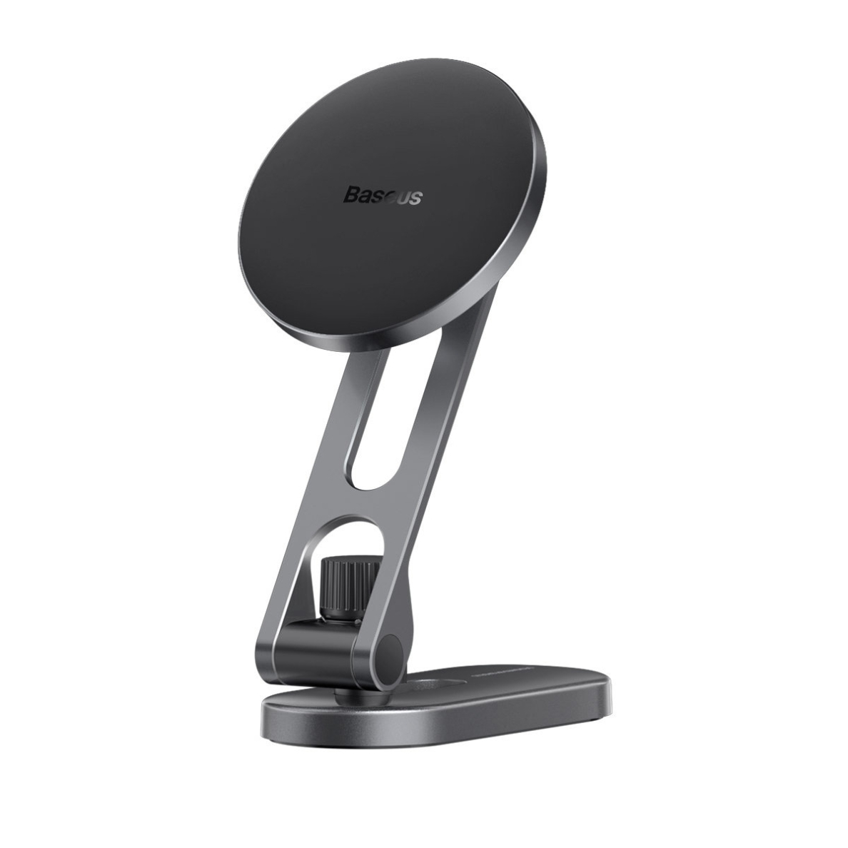 Baseus T-Space magnetic car holder for the cockpit - silver Baseus T-Space magnetic car holder for the cockpit - silver