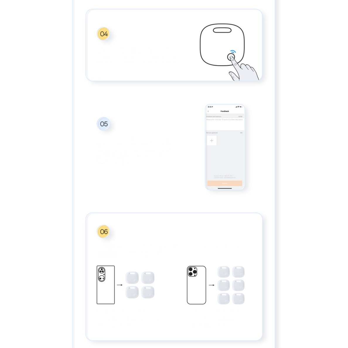 GPS seklys Baseus T2 Pro Smart Locator Baby / Piniginė / Raktai – baltas (FMTP000002) 20