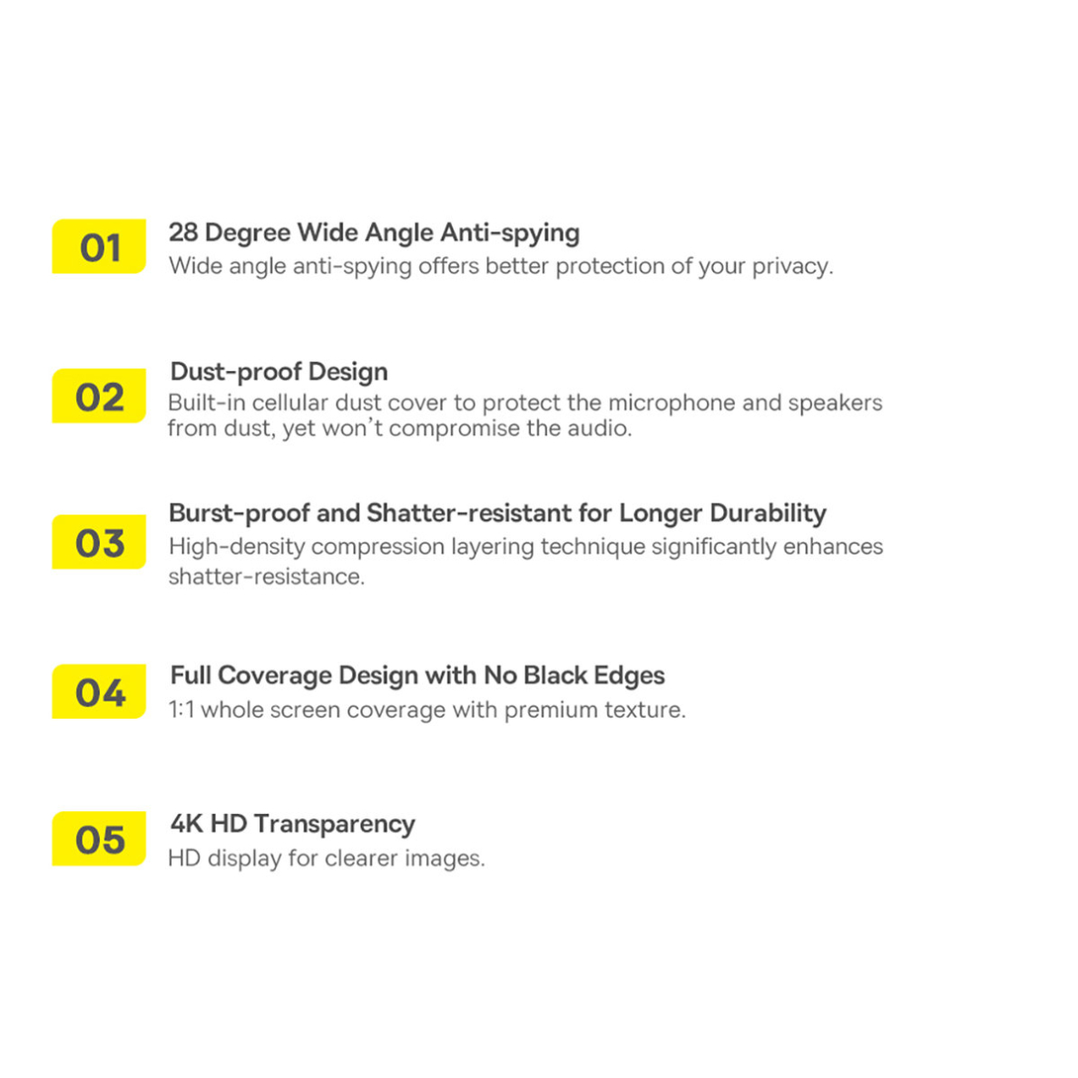 Ekrano apsauga Baseus iPhone 11 Pro Max / iPhone XS Max Privacy Anti Spy (privatization) with speaker cover + positioner (SGBL061702) (tinka su dėklu) 27 Ekrano apsauga Baseus iPhone 11 Pro Max / iPhone XS Max Privacy Anti Spy (privatization) with speaker cover + positioner (SGBL061702) (tinka su dėklu) 27