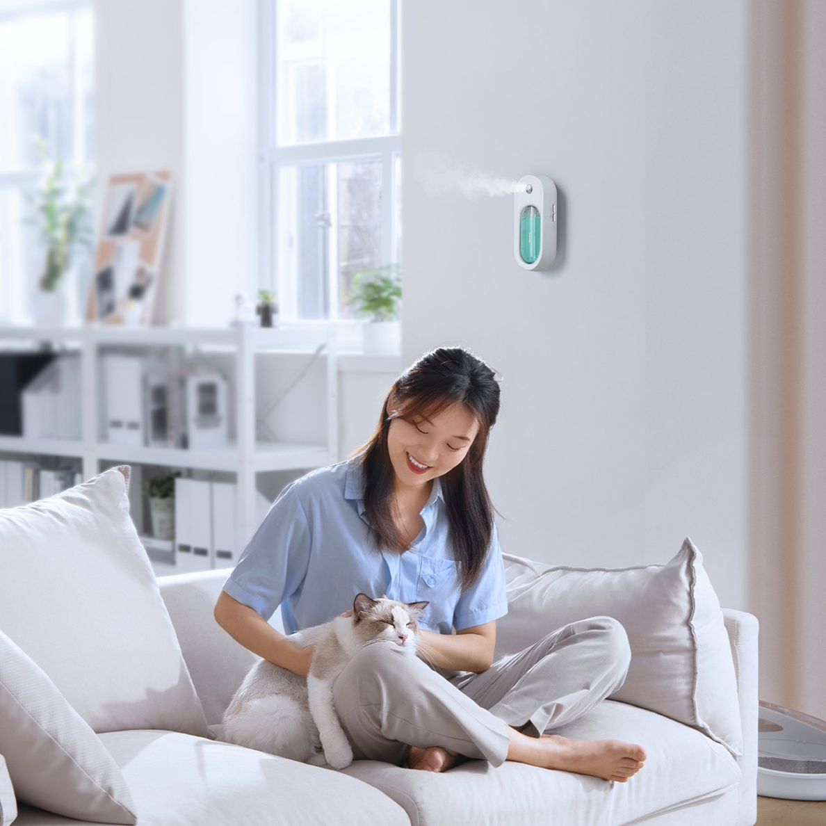 Baseus Tulip A1 odor purifier Baltas (ACYX000002) 9 Baseus Tulip A1 odor purifier Baltas (ACYX000002) 9