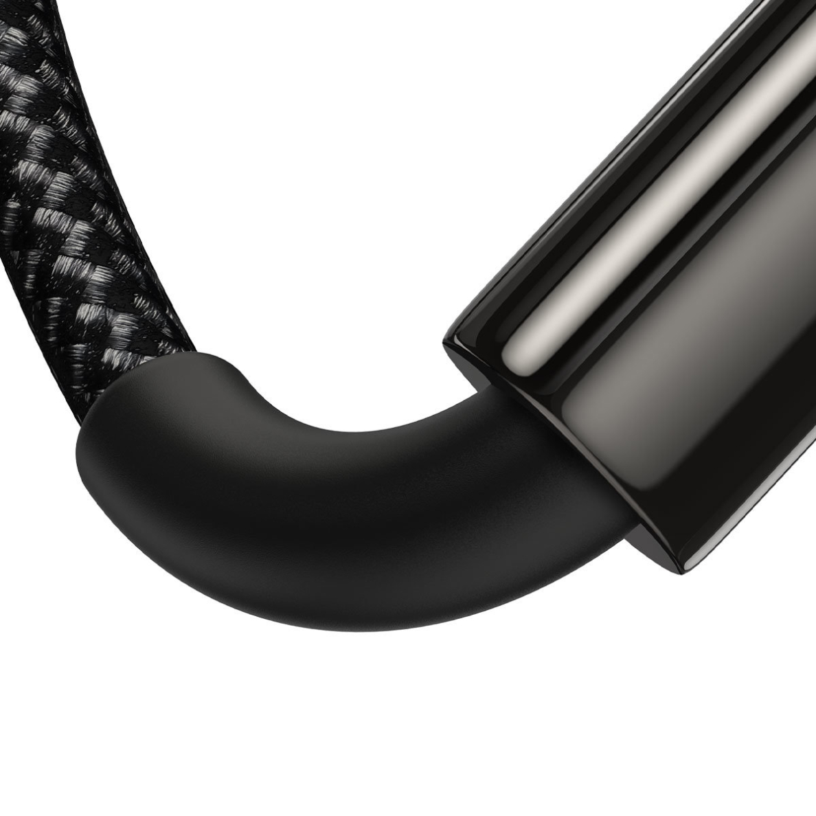 Baseus Tungsten Gold cable USB-A - USB-C 480Mb / s 100W 1m Juodas (CAWJ000001) 7 Baseus Tungsten Gold cable USB-A - USB-C 480Mb / s 100W 1m Juodas (CAWJ000001) 7