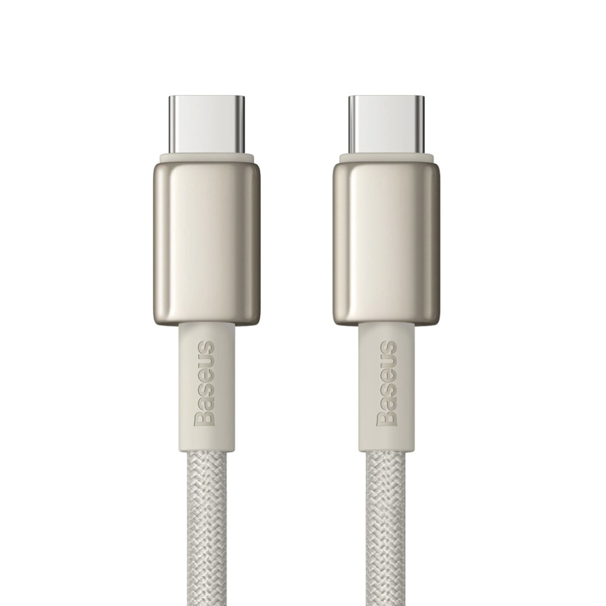 Baseus Tungsten Gold USB-C / USB-C Kabelis 100W 1m - gold 3 Baseus Tungsten Gold USB-C / USB-C Kabelis 100W 1m - gold 3