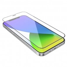 Ekrano Apsauginis Stiklas Su Rėmeliu Baseus 0,3mm Full Screen Porcelain Glass 2x iPhone 13 Pro / iPhone 13 Juodas (SGQP030101)