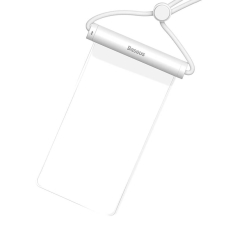 Baseus AquaGlide BS-PC030 dėklas, atsparus vandeniui, IPX8, su cilindriniu užsegimu – baltas