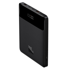 Baseus Blade PPBL000201 20000 mAh Power Bank 2x USB-A 2x USB-C 100W – juodas + USB-C kabelis