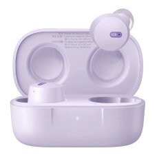 Belaidės ausinės Baseus Bowie E18 TWS ENC IPX4 – violetinės