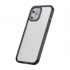Dėklas Baseus Camera Lens Protector Case iPhone 12 mini Juodas (FRAPIPH54N-01)