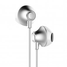 Bevielės ausinės Baseus Encok H06 Lateral Earphones Earbuds Headphones With Remote Control pilkos