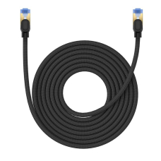 Baseus greitas interneto kabelis RJ45 cat.7 10Gbps 8 m, pintas – juodas