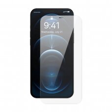 Ekrano apsauga Baseus Full Screen Tempered Glass 0.4mm + Mounting Kit iPhone 12 Pro Max