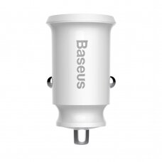 Pakrovėjas Baseus Grain Mini Universal Smart 2x USB 3.1A baltas (CCALL-ML02)