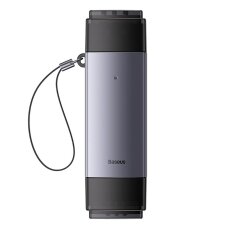 Kortelių skaitytuvas Baseus Lite Series USB-A / USB-C 3.0 SD / TF – pilkas