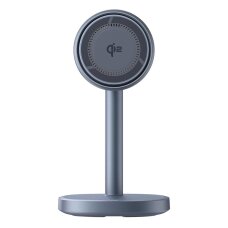 Belaidis įkroviklis Baseus Orbit 2 Pro MagSafe Qi2 20 W 2-in-1 su aušinimu – pilkas