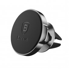 Telefono laikiklis Baseus Small Ears Series Air Vent Magnetic Juodas (SUER-A01)