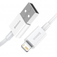 Baseus Superior Kabelis USB - Lightning 2,4A 0,25 m Baltas (CALYS-02)