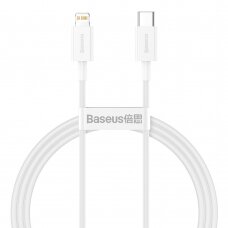 Baseus Superior Kabelis USB Type C - Lightning 20 W 1 m Baltas (CATLYS-A02)