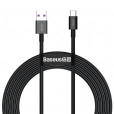 Kabelis Baseus Superior USB - USB Typ C 66 W (11 V / 6 A) 2 m Juodas (CATYS-A01)