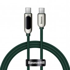 Baseus USB Type C - USB Type C kabelis 100 W (20 V / 5 A) Power baltas (CATSK-B06) NDRX65