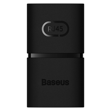 Baseus AirJoy Series Ethernet cable connector RJ-45 2 pcs - black 1