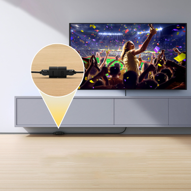 Baseus AirJoy Series Ethernet cable connector RJ-45 2 pcs - black 12