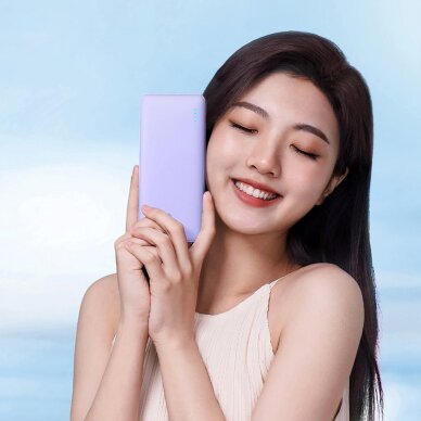 Išorinė baterija Baseus Airpow 20W 10000 mAh – violetinė 7