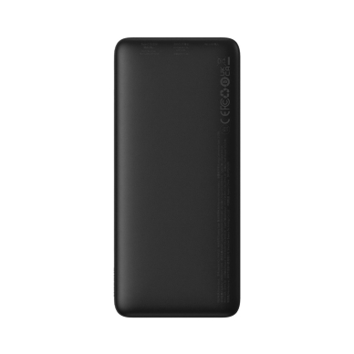 Baseus Airpow 20W 10000mAh Power Bank su Baseus Simple Series USB-A – USB-C 30 cm kabeliu – juodas 1