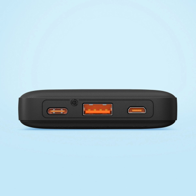 Baseus Airpow 20W 10000mAh Power Bank su Baseus Simple Series USB-A – USB-C 30 cm kabeliu – juodas 11