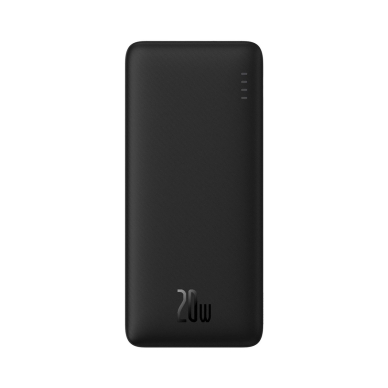 Baseus Airpow 20W 10000mAh Power Bank su Baseus Simple Series USB-A – USB-C 30 cm kabeliu – juodas 4